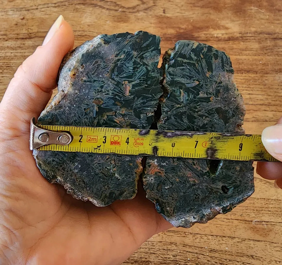 9x Raw Agate Pairs
