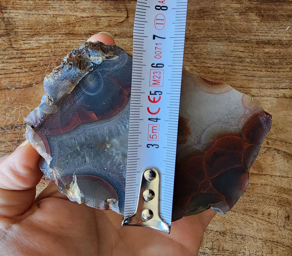 Bubble Red Agate