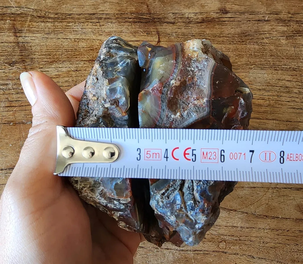 Bubble Red Agate
