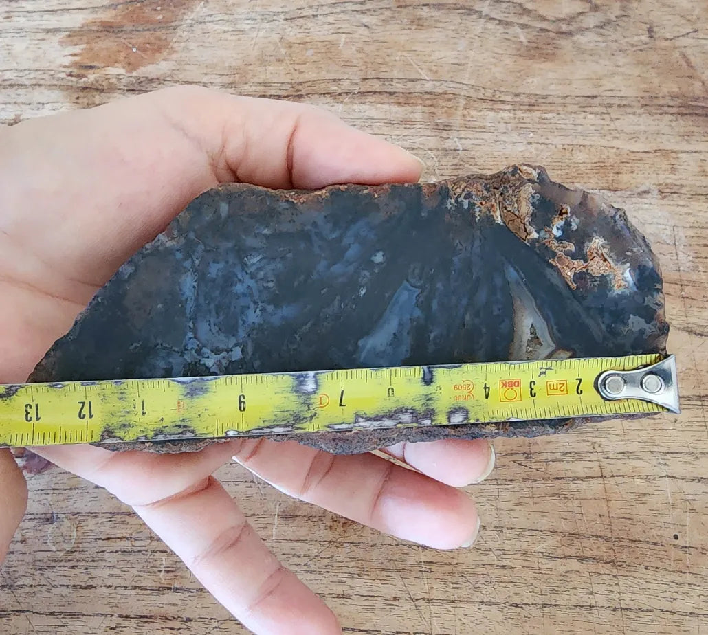 Dendritic Blue Agate