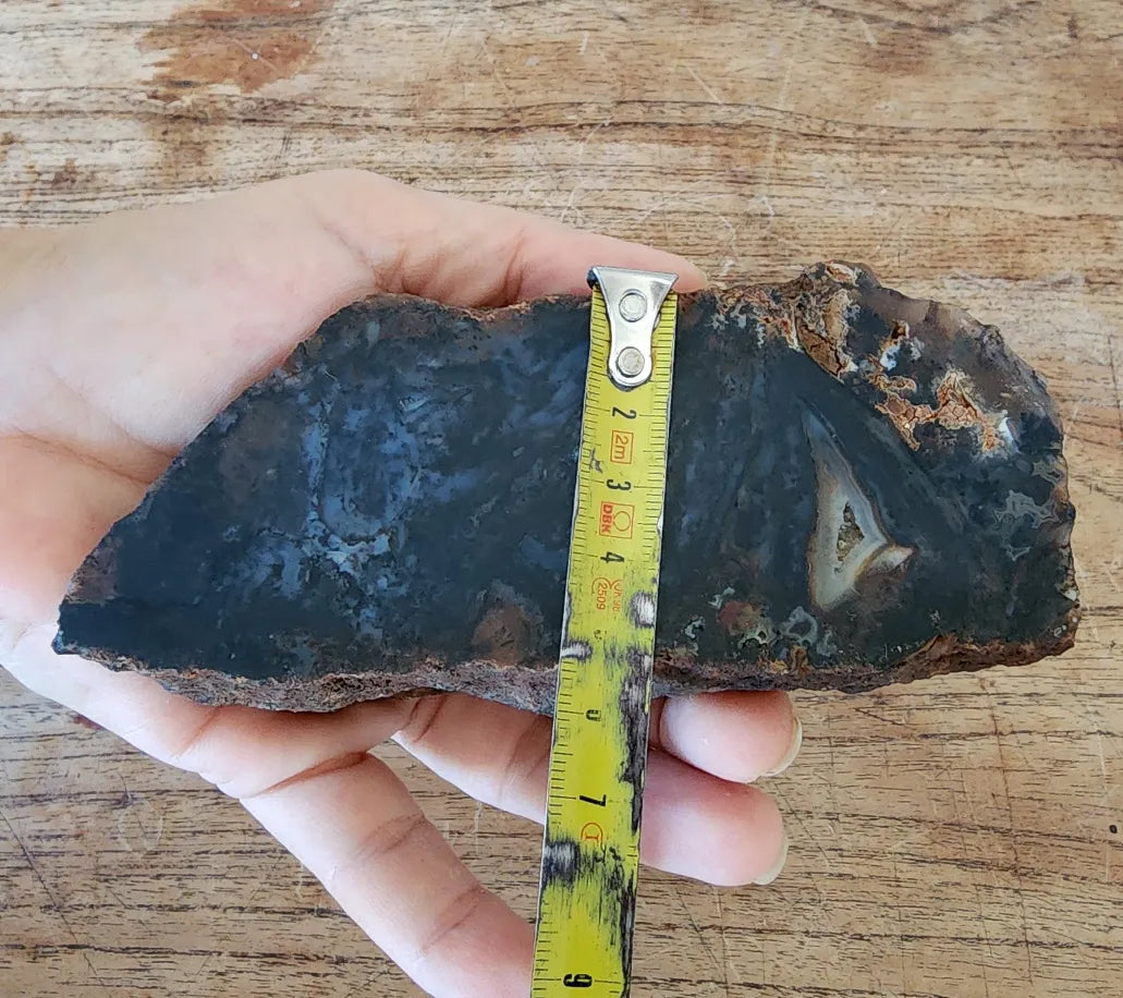 Dendritic Blue Agate