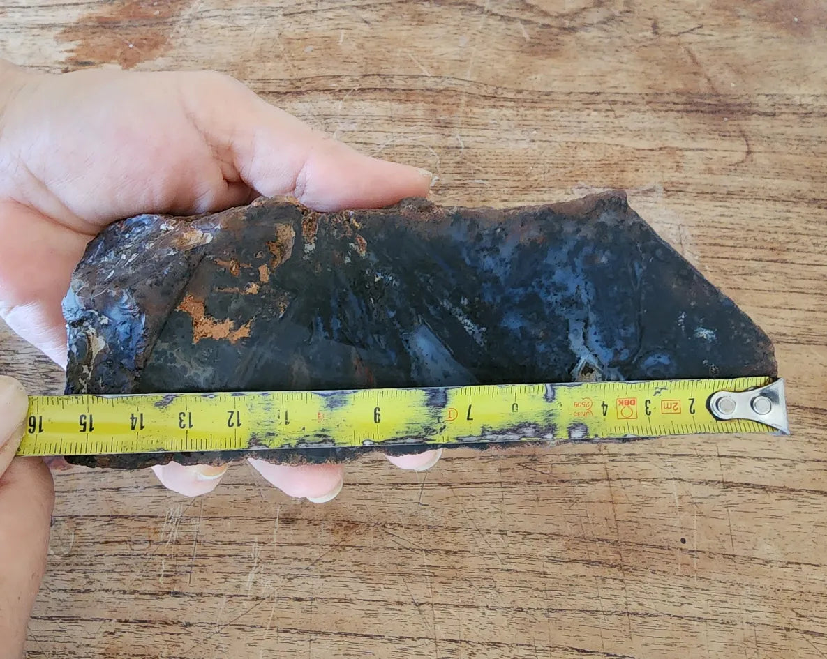 Dendritic Blue Agate