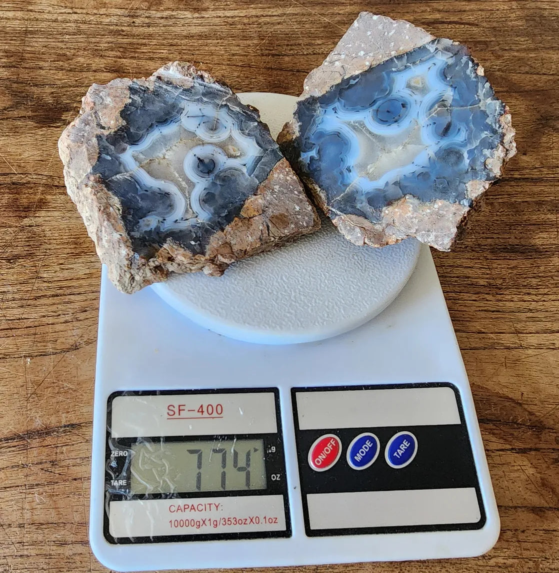 Face Agate Thunderegg