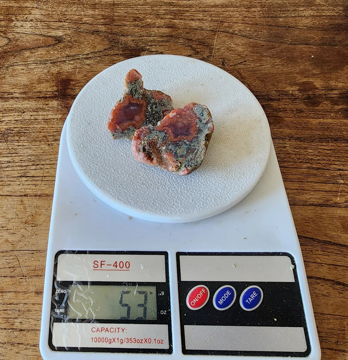 Mossy Orange Agate