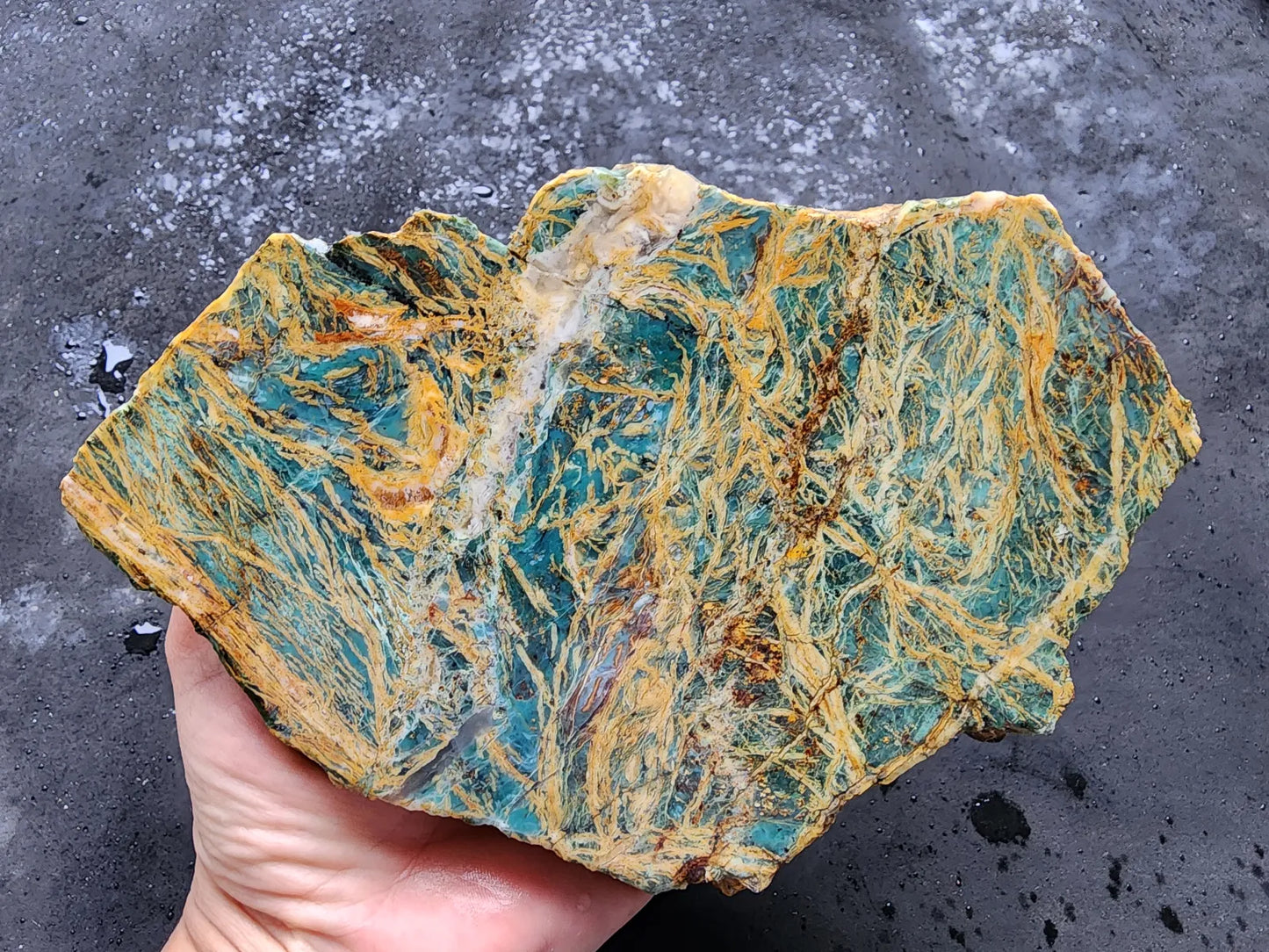 Chrysocolla Slab