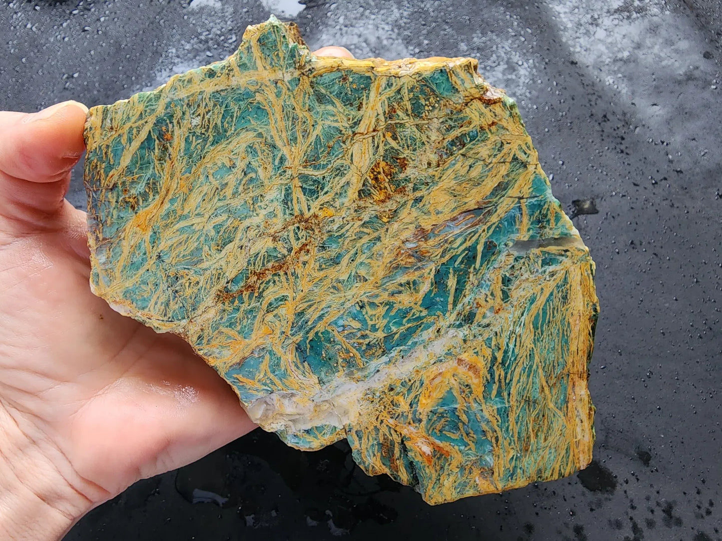 Chrysocolla Slab