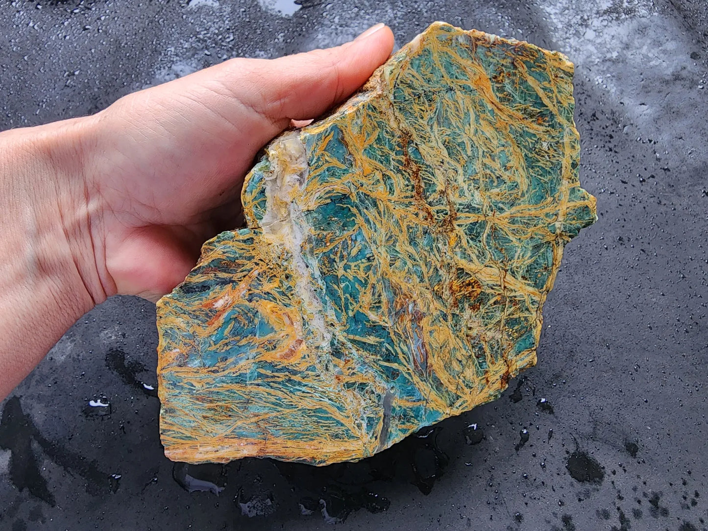 Chrysocolla Slab
