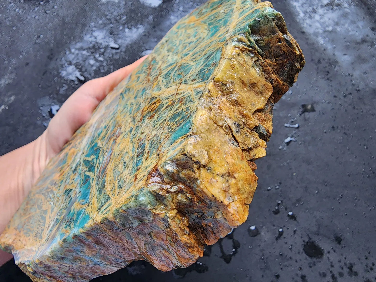 Chrysocolla Slab