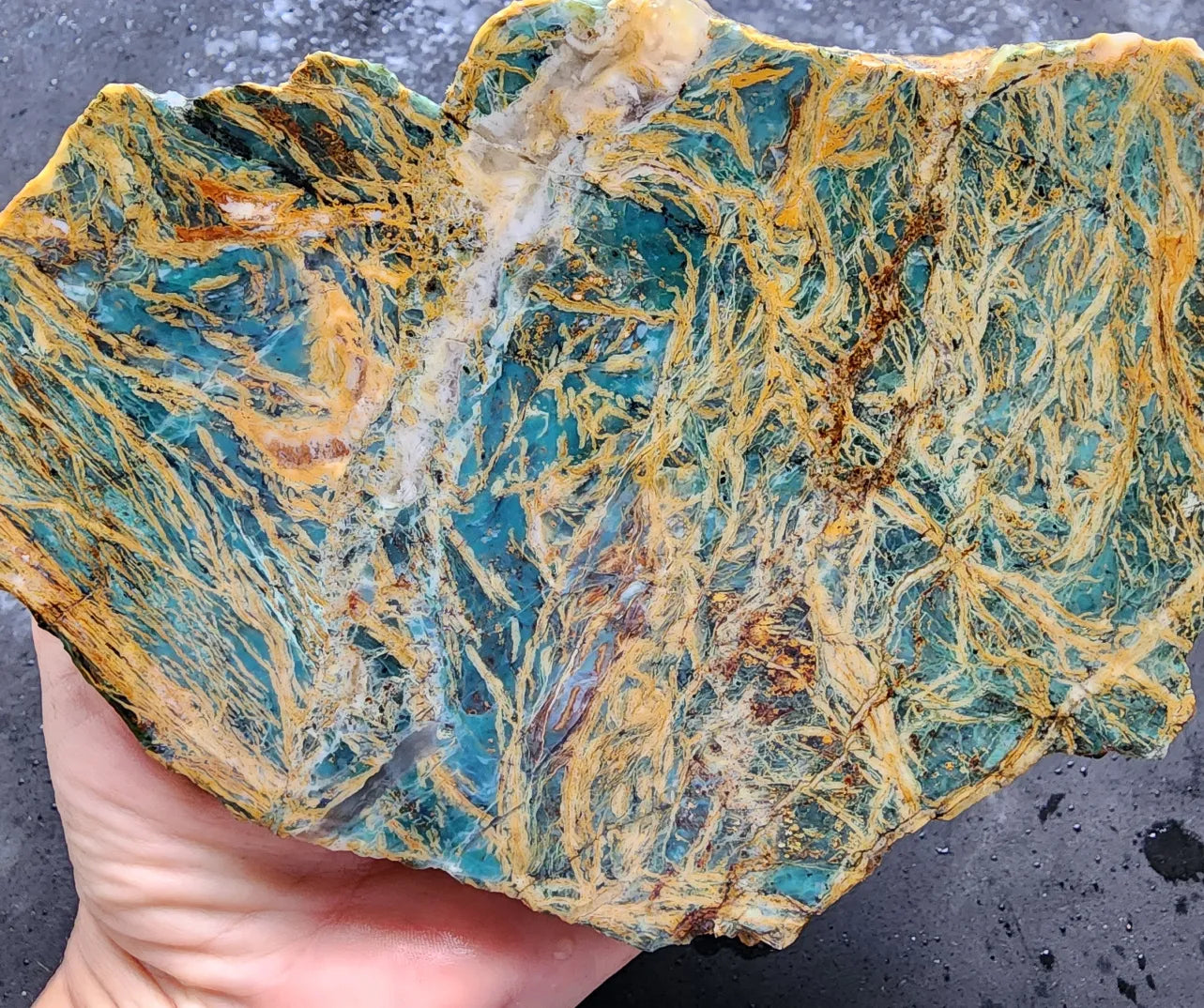Chrysocolla Slab