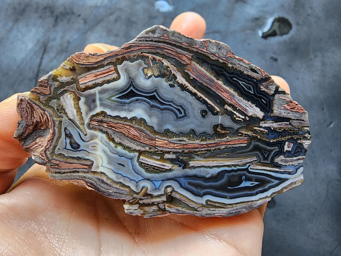 Brecciated Agate
