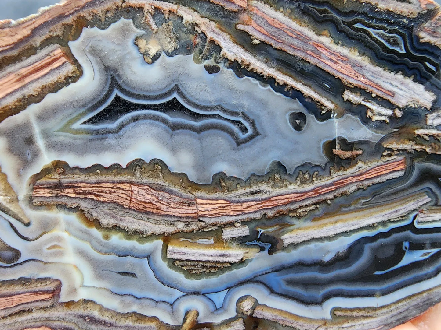 Brecciated Agate