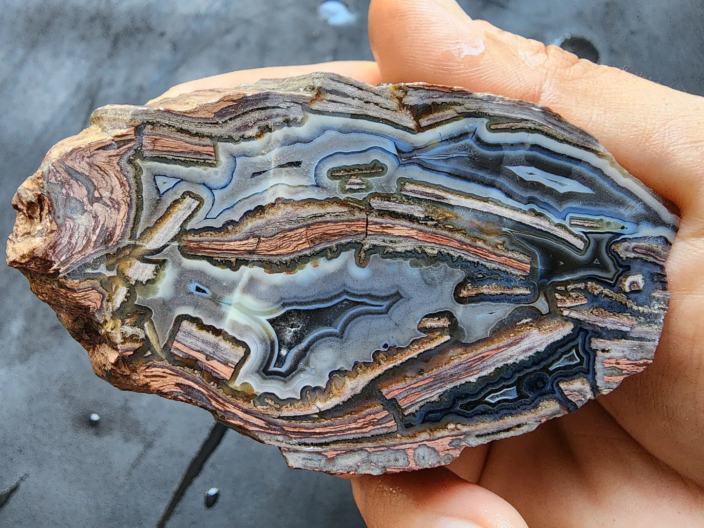 Brecciated Agate