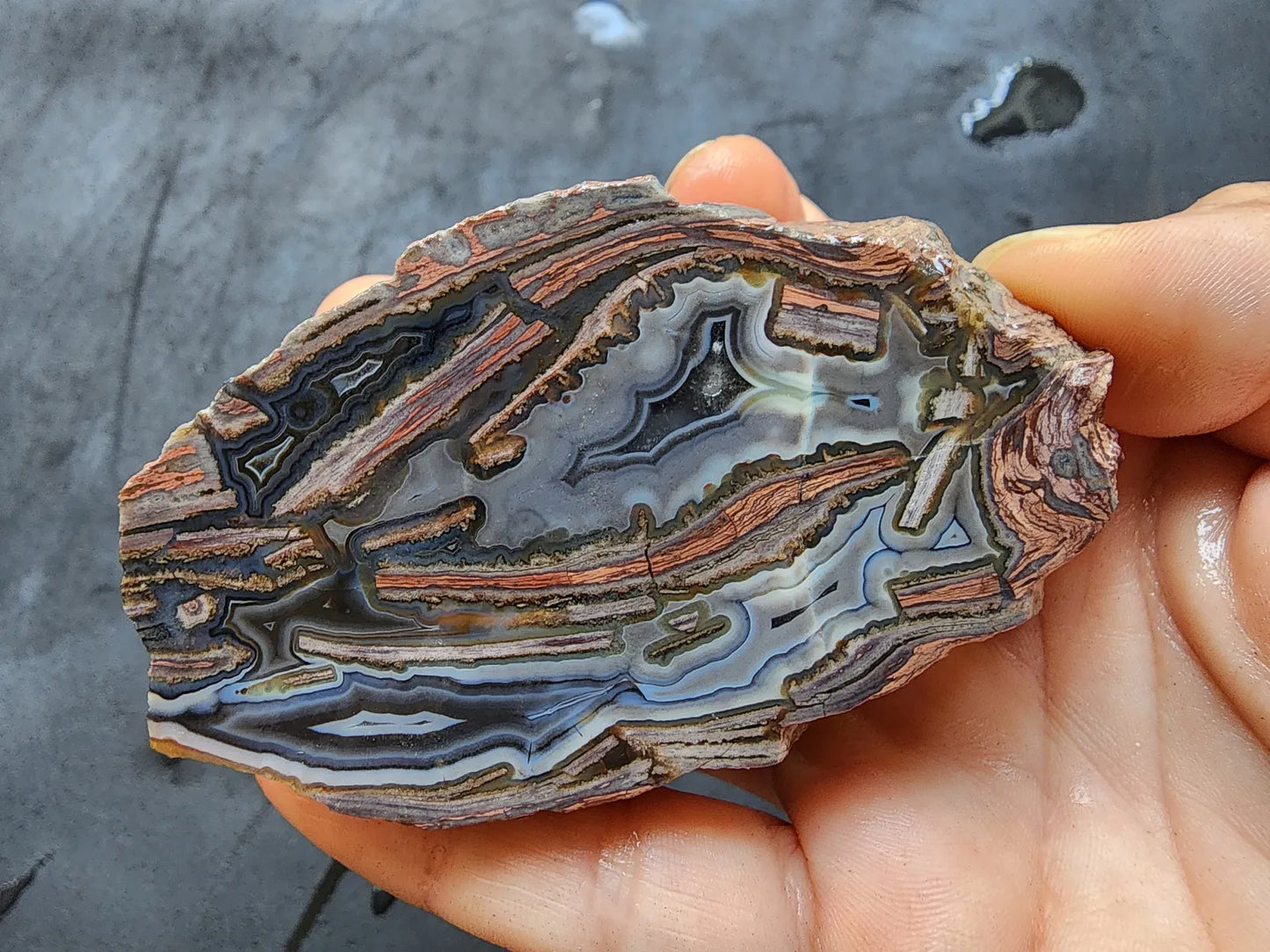 Brecciated Agate