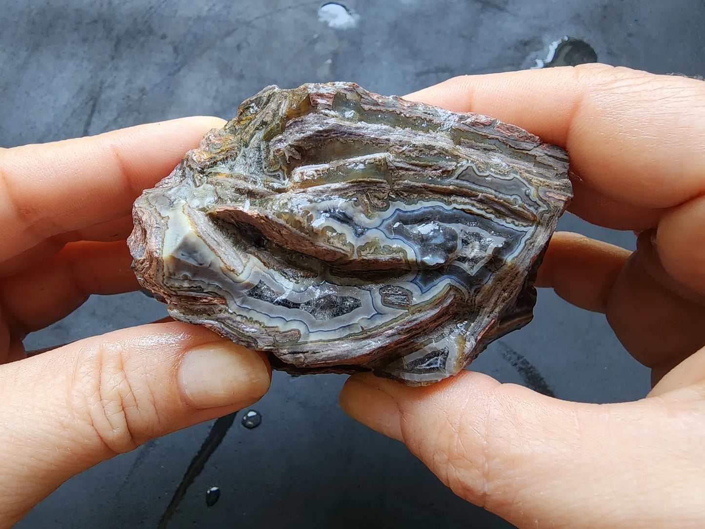 Brecciated Agate