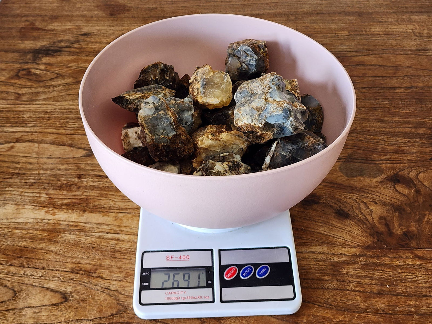 Dendritic Agate Nodules 5.5 lbs - We❤️Rocks