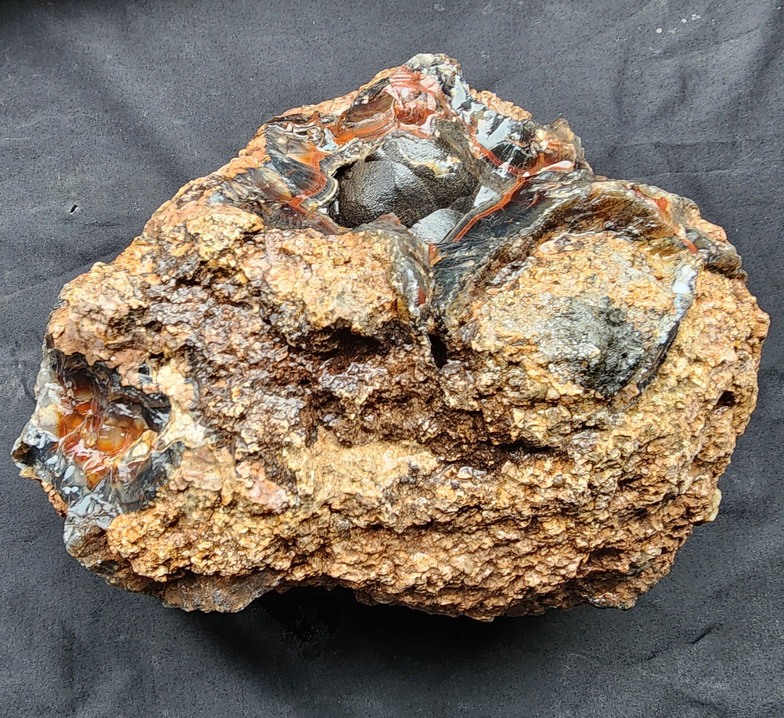 Huge Botryoidal Thunder Egg - Geode - We❤️Rocks