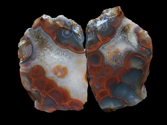 Bubble Red Agate