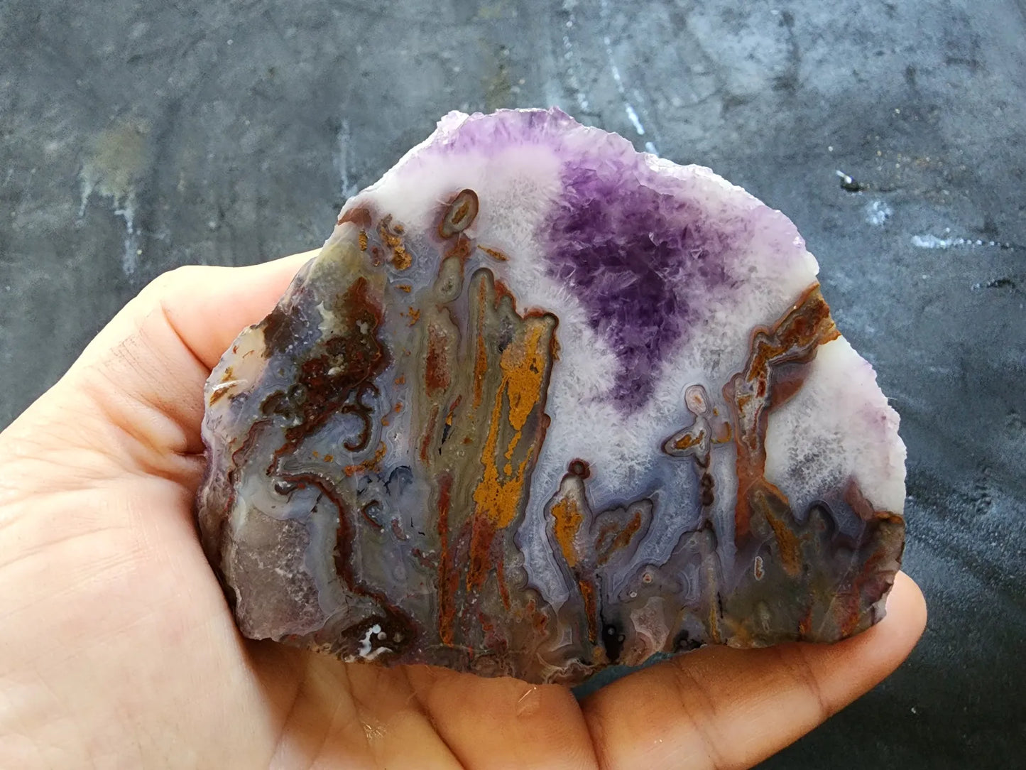 Amethyst Agate