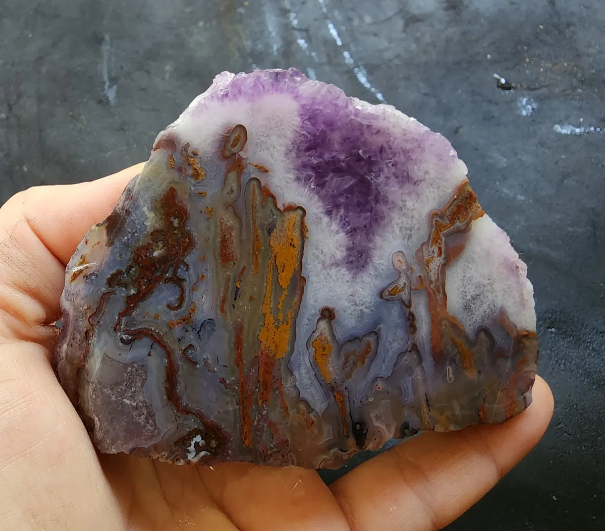 Amethyst Agate