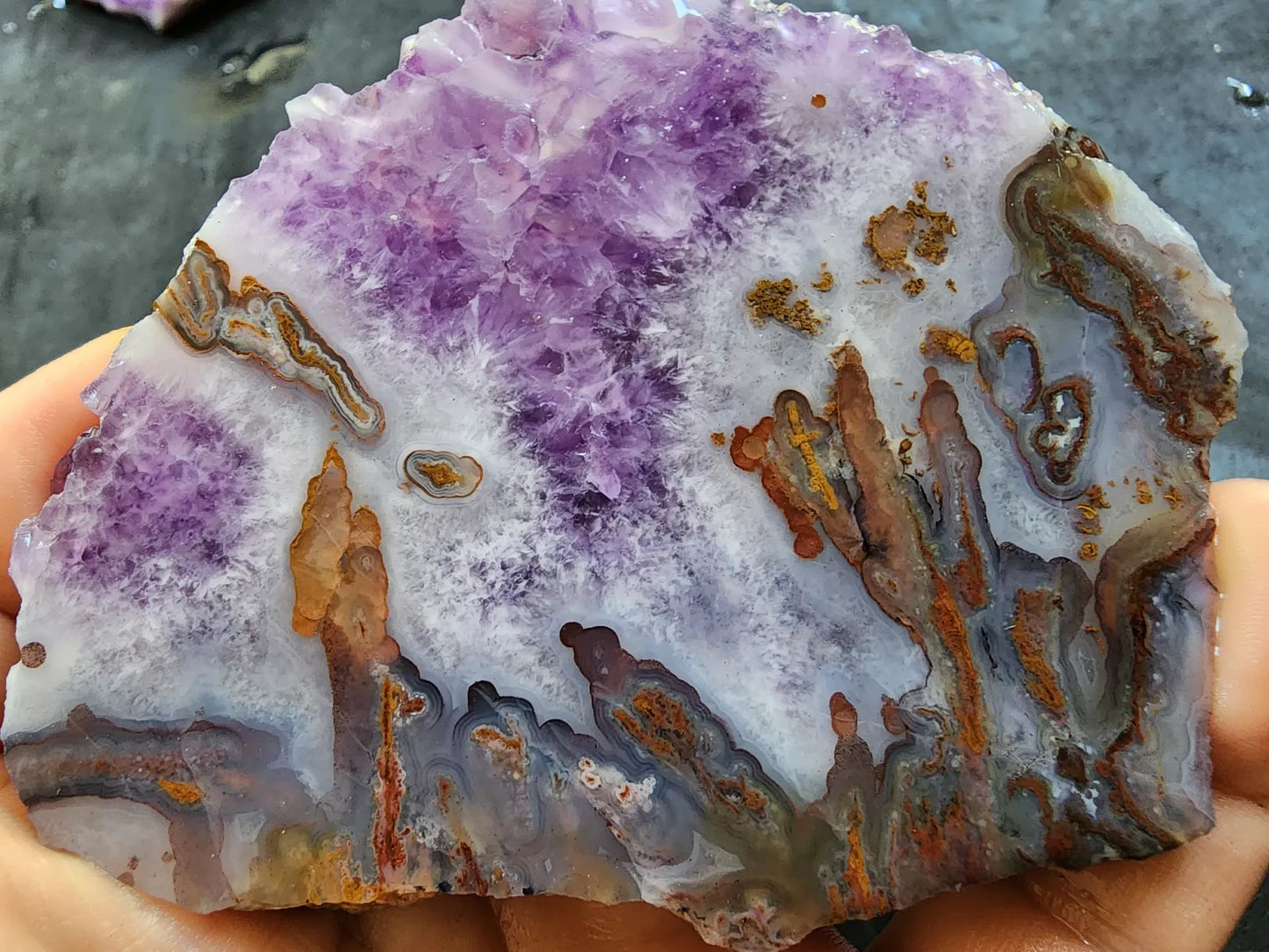 Amethyst Agate