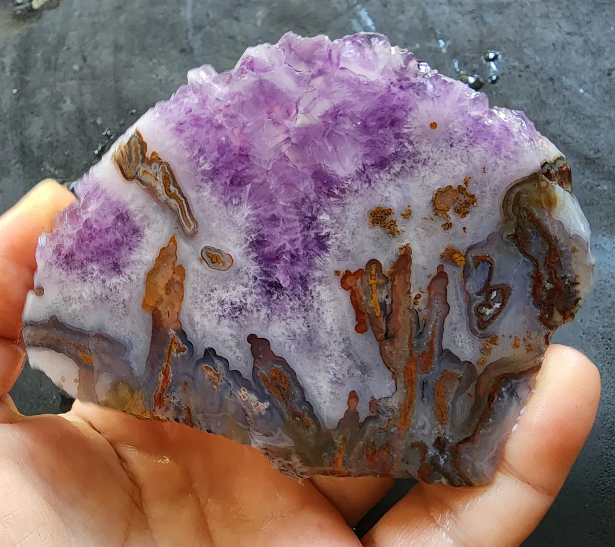 Amethyst Agate