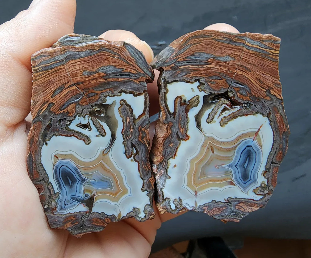 Triple-Floater Agate