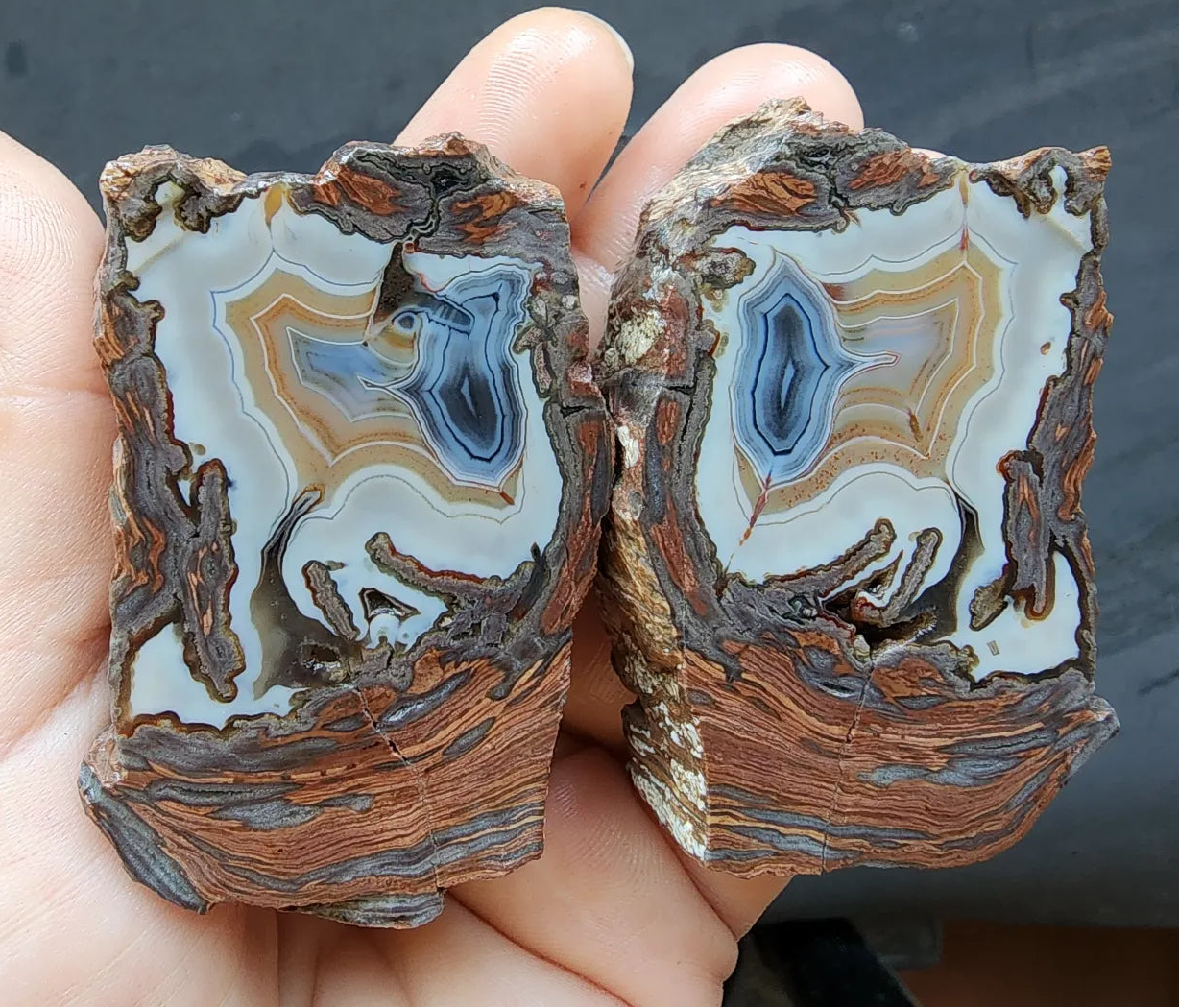 Triple-Floater Agate