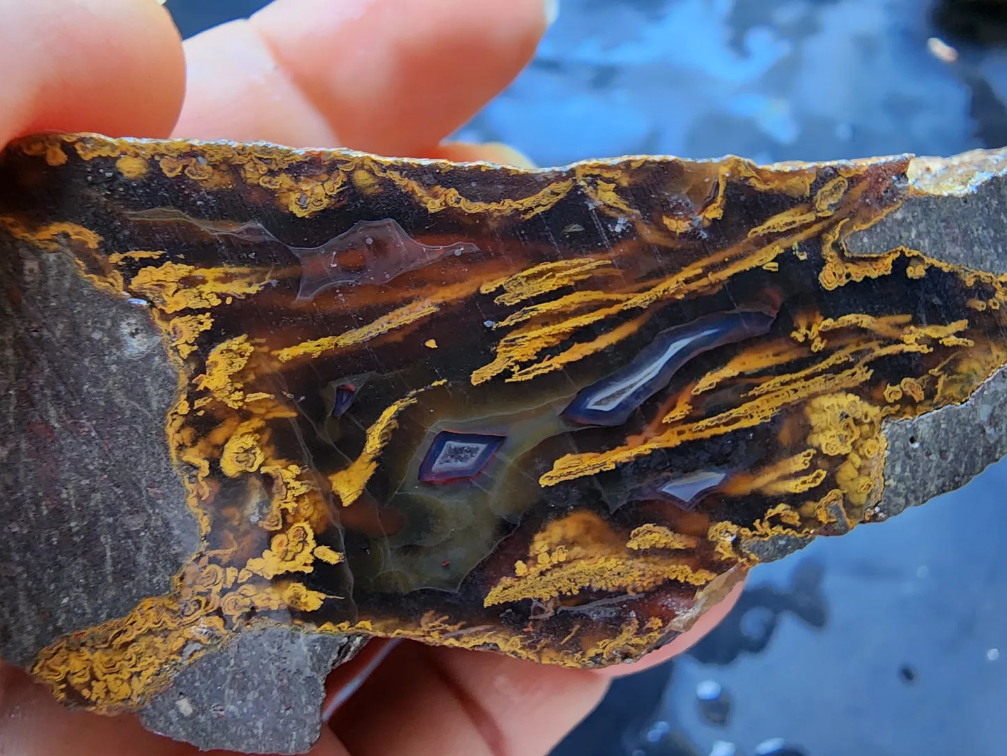 9x Raw Agate Pairs