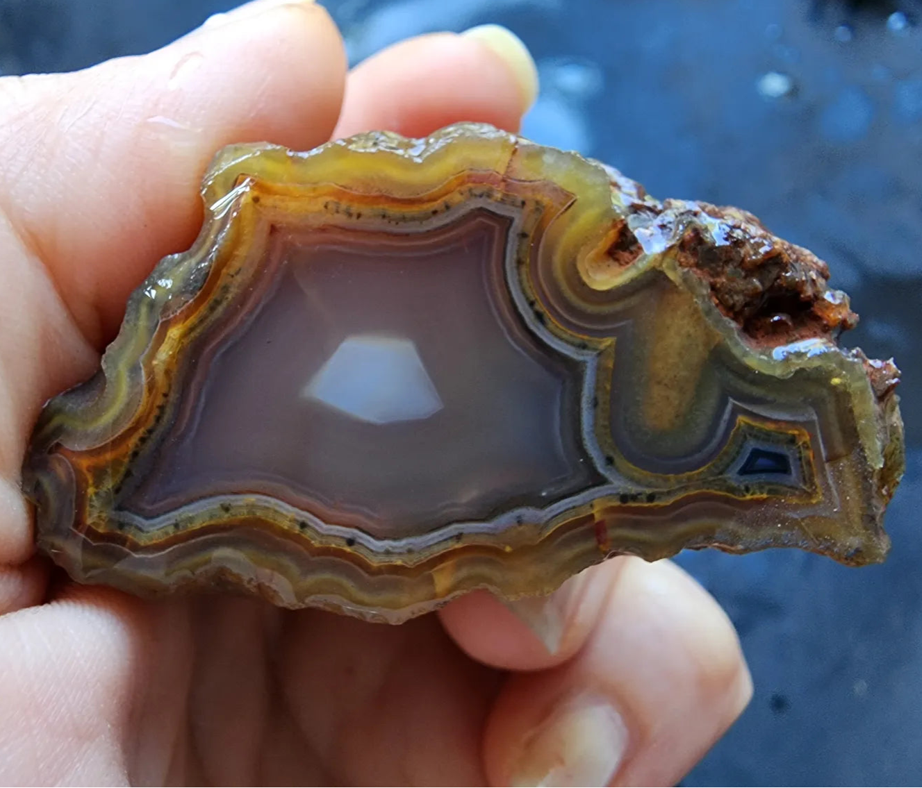9x Raw Agate Pairs