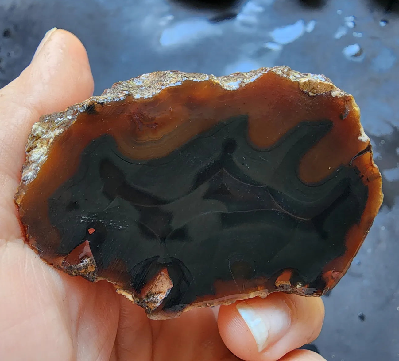 9x Raw Agate Pairs