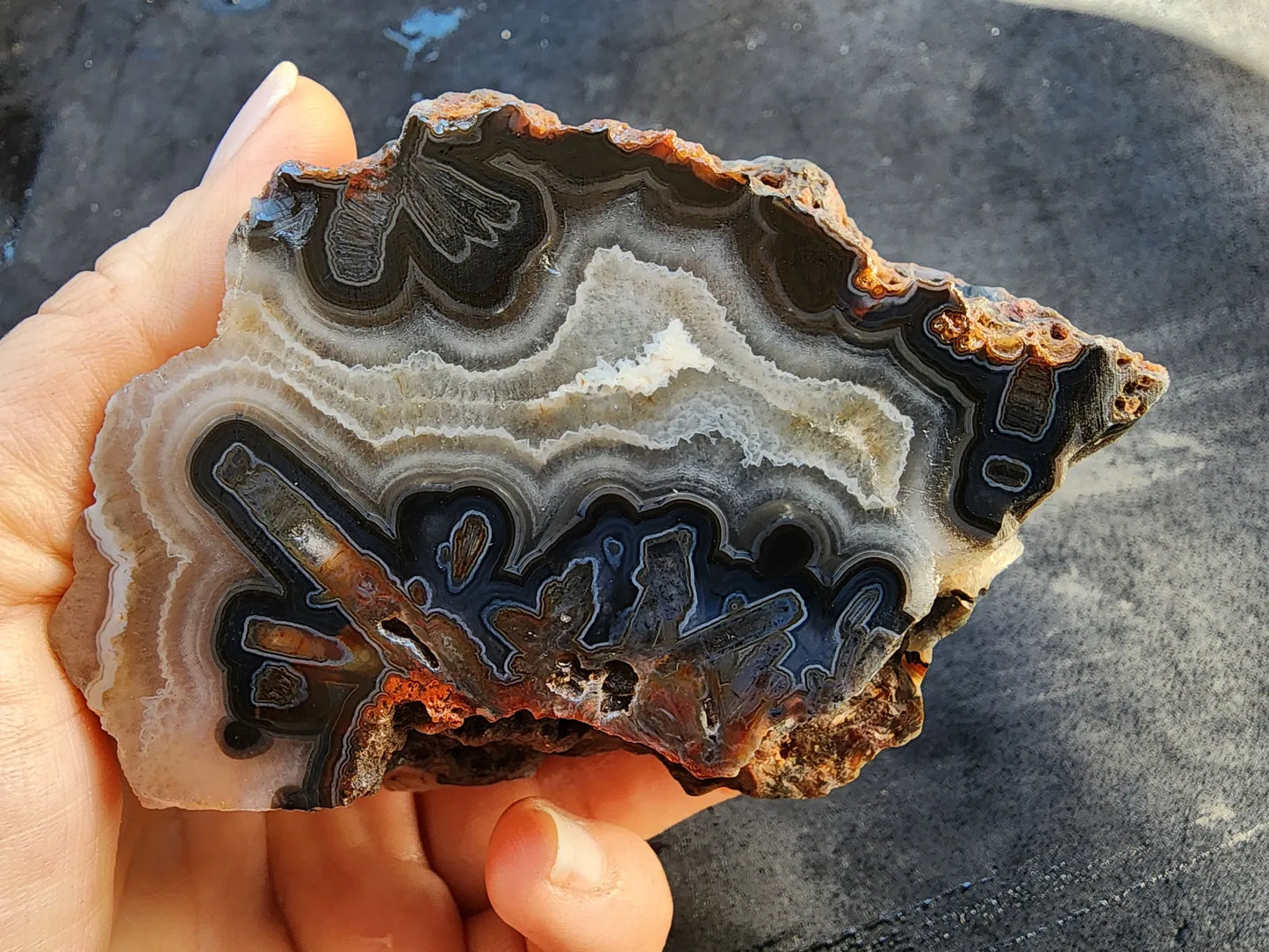 Tube Agate