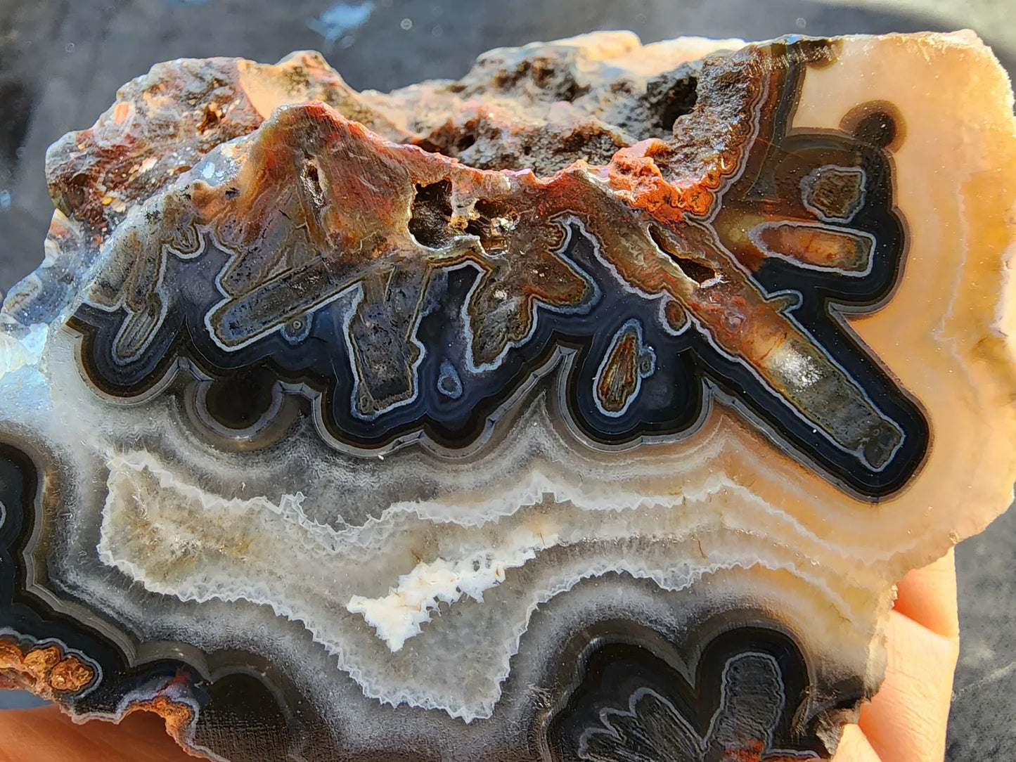 Tube Agate