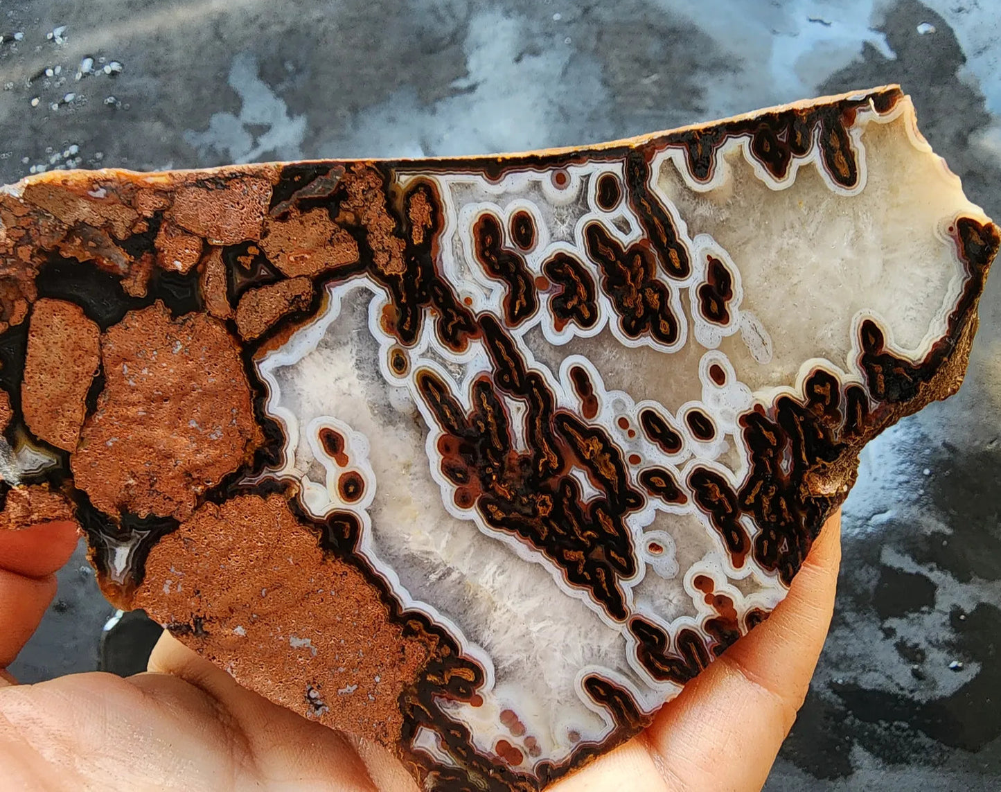 Brecciated Agate