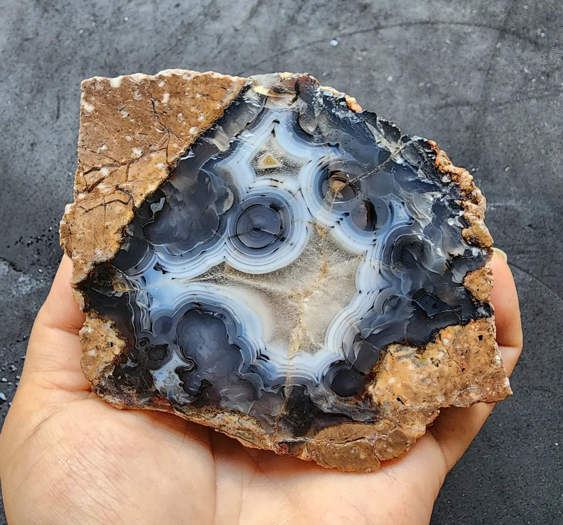 Face Agate Thunderegg
