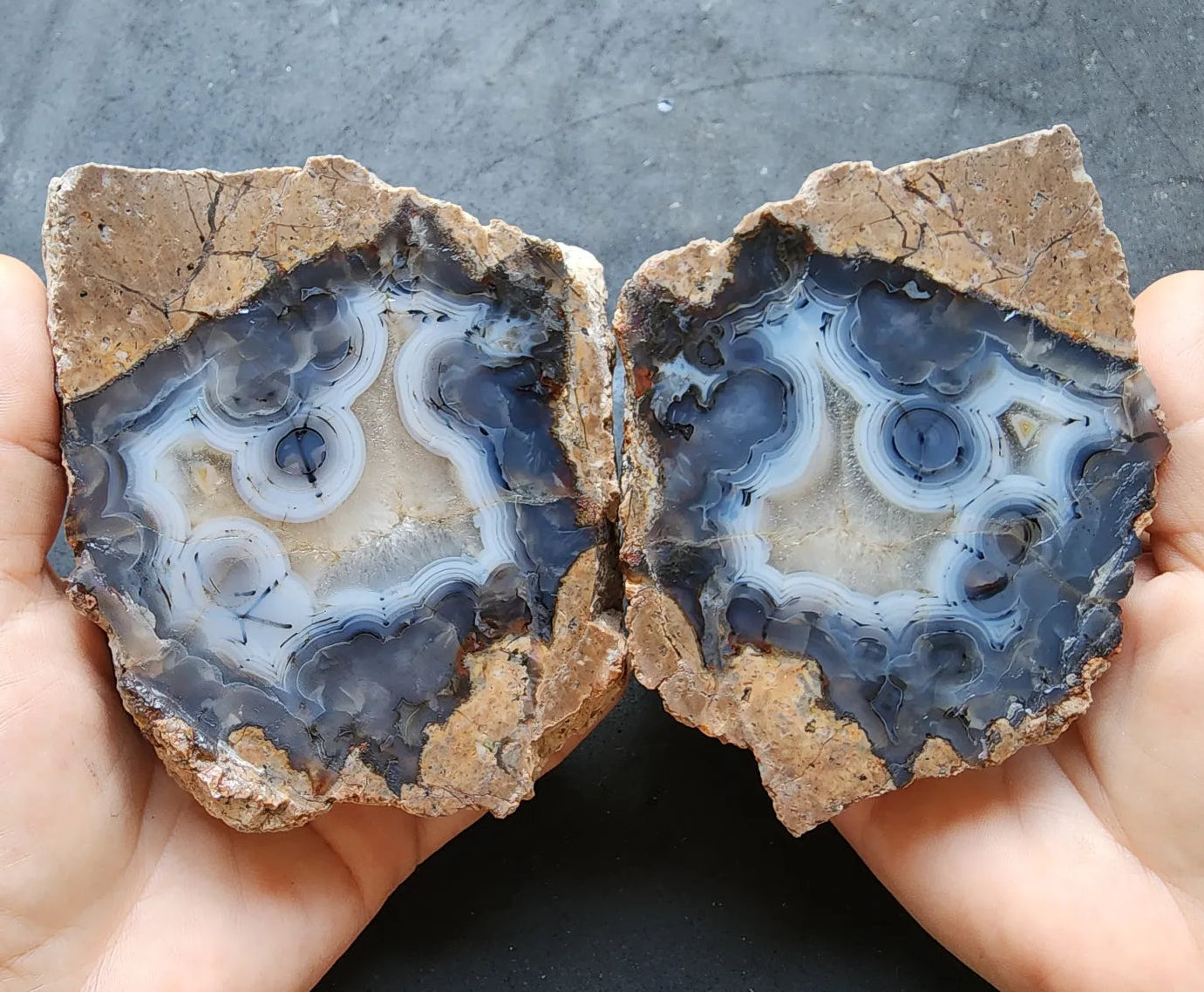 Face Agate Thunderegg