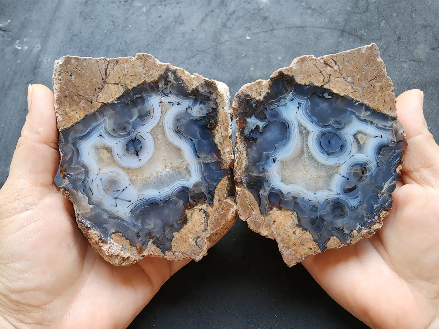 Face Agate Thunderegg