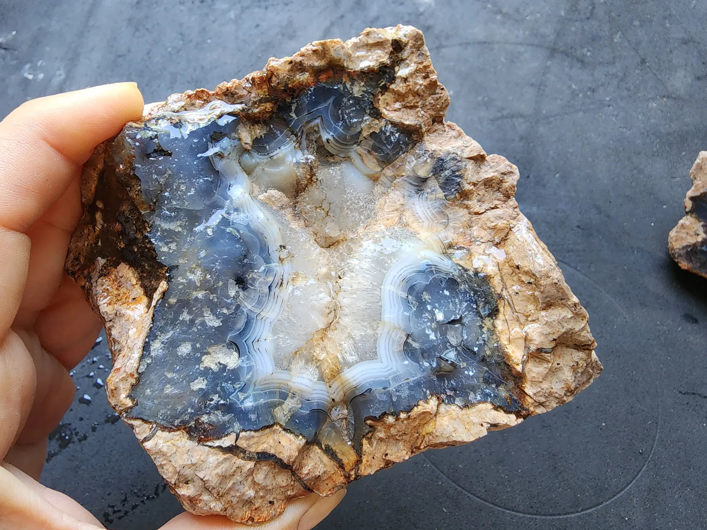 Face Agate Thunderegg