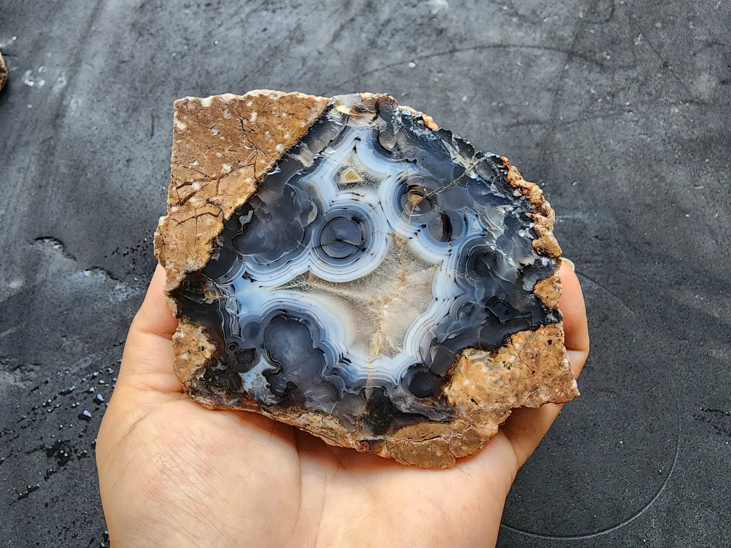 Face Agate Thunderegg