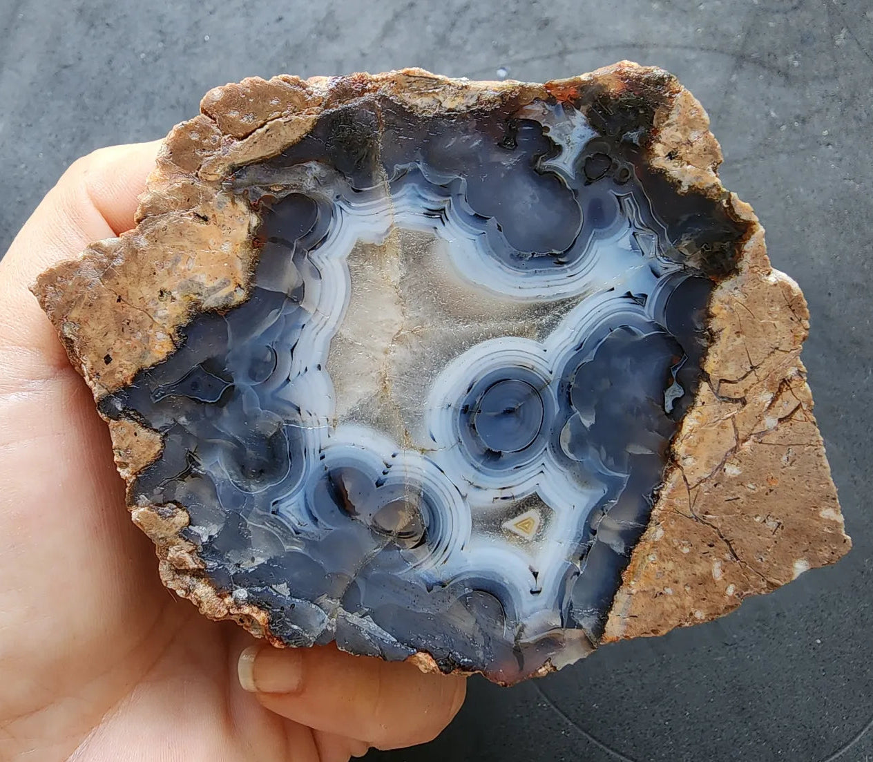 Face Agate Thunderegg