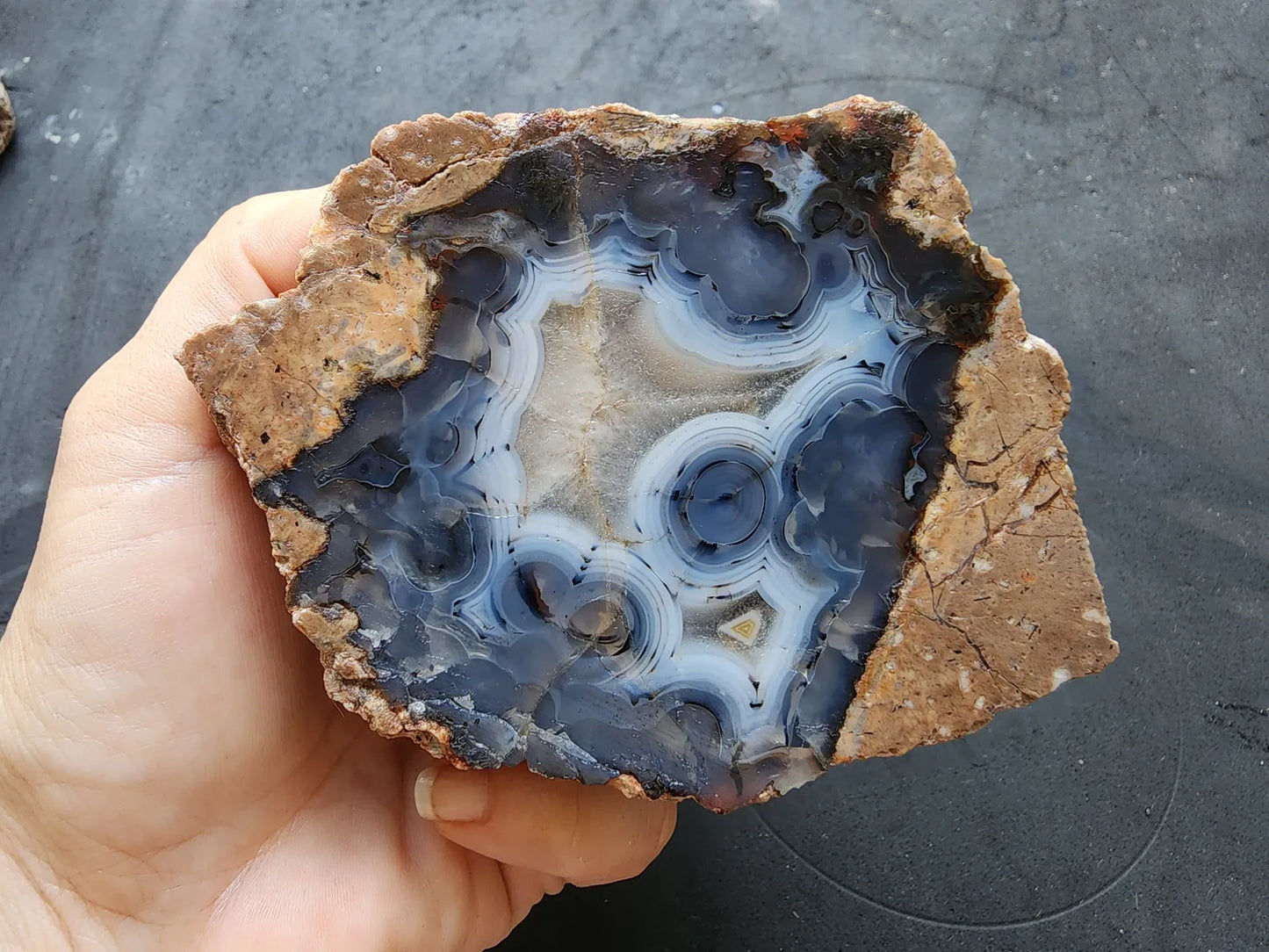 Face Agate Thunderegg