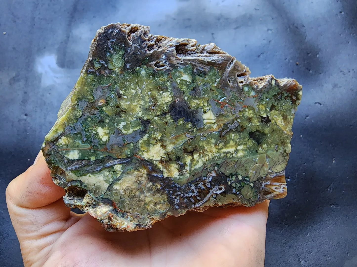 Green Agate Pair