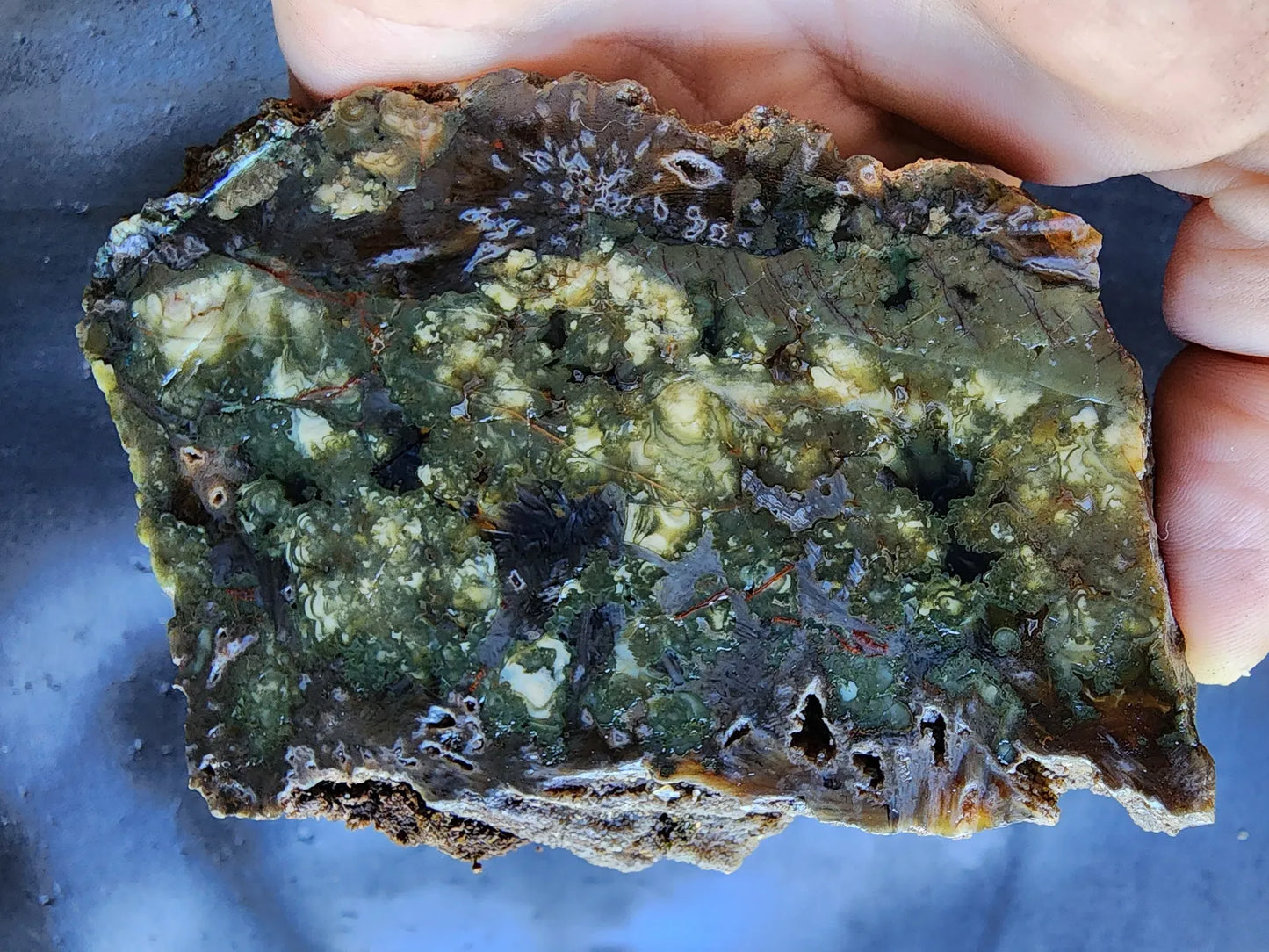 Green Agate Pair