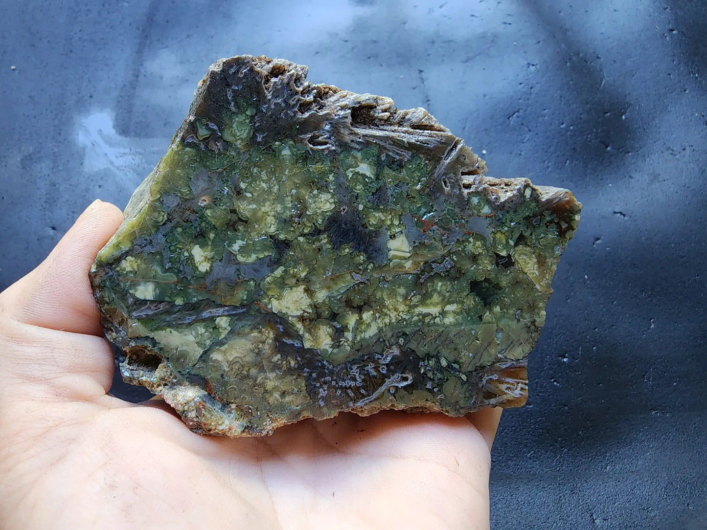 Green Agate Pair