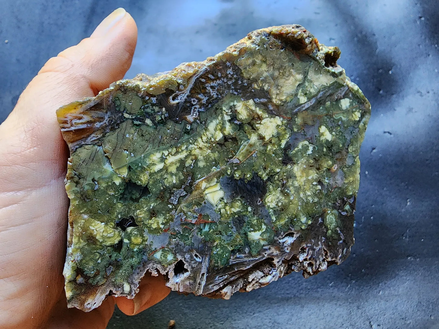 Green Agate Pair