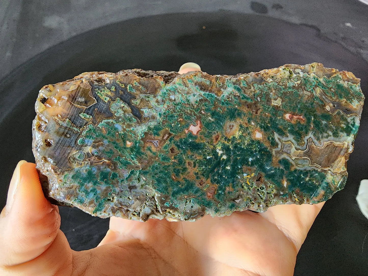 Green Agate Rough