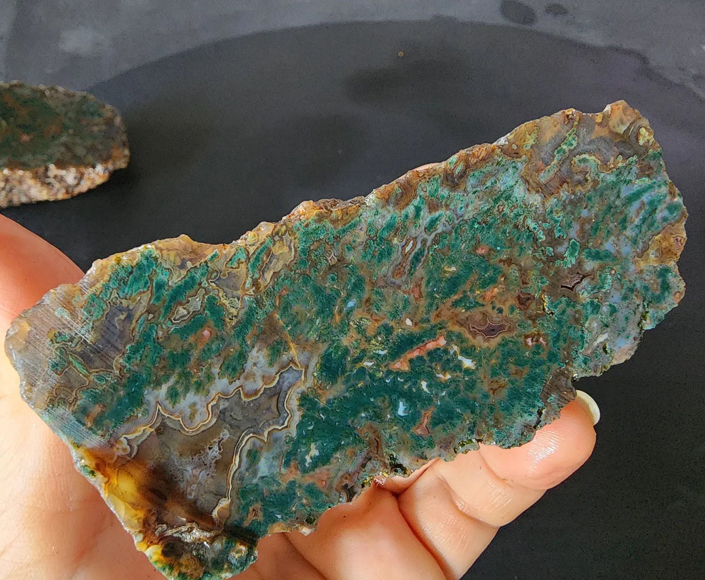 Green Agate Rough