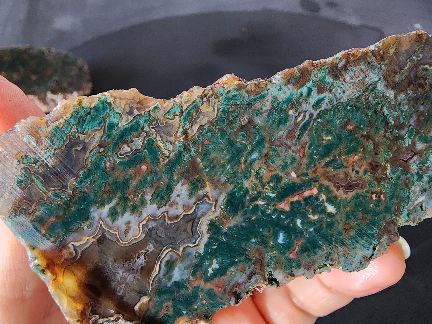Green Agate Rough