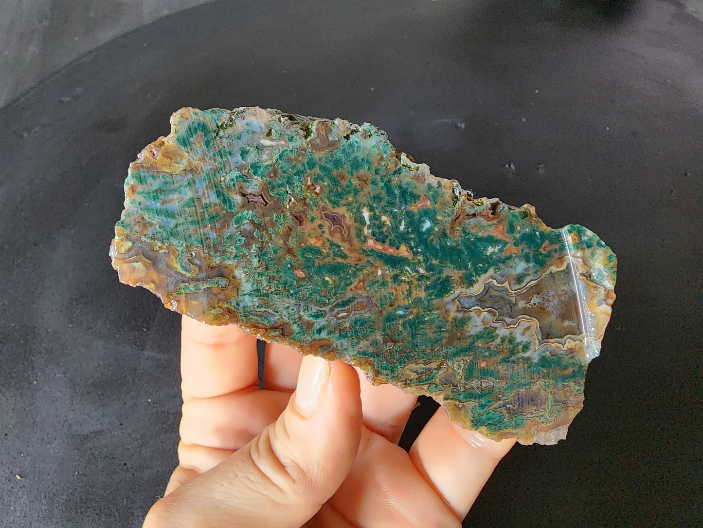 Green Agate Rough