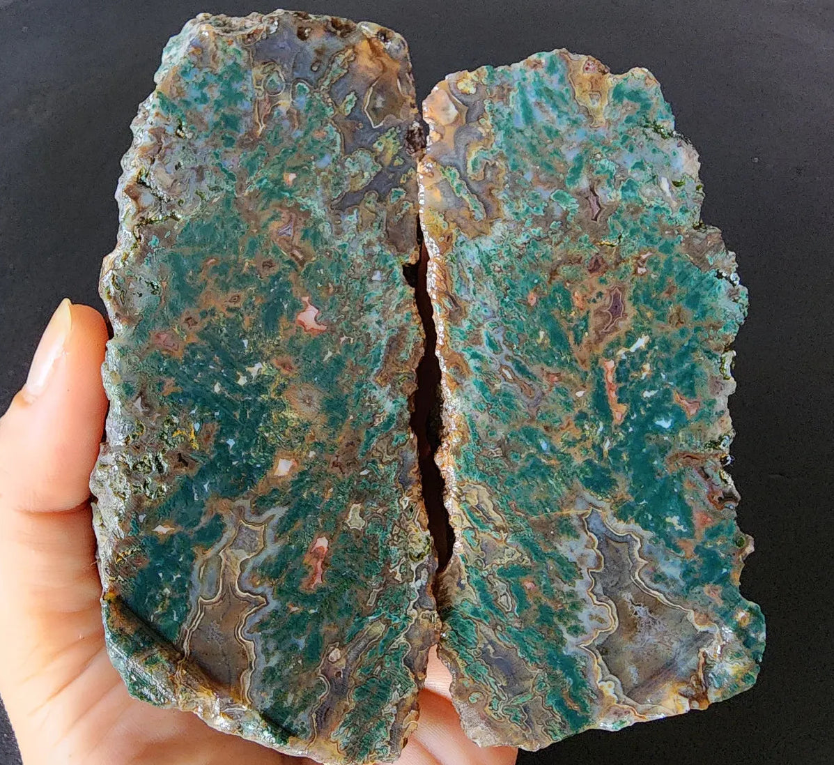 Green Agate Rough