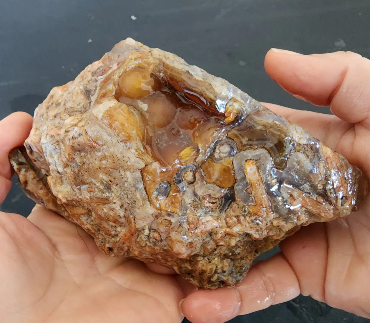 Tube Agate